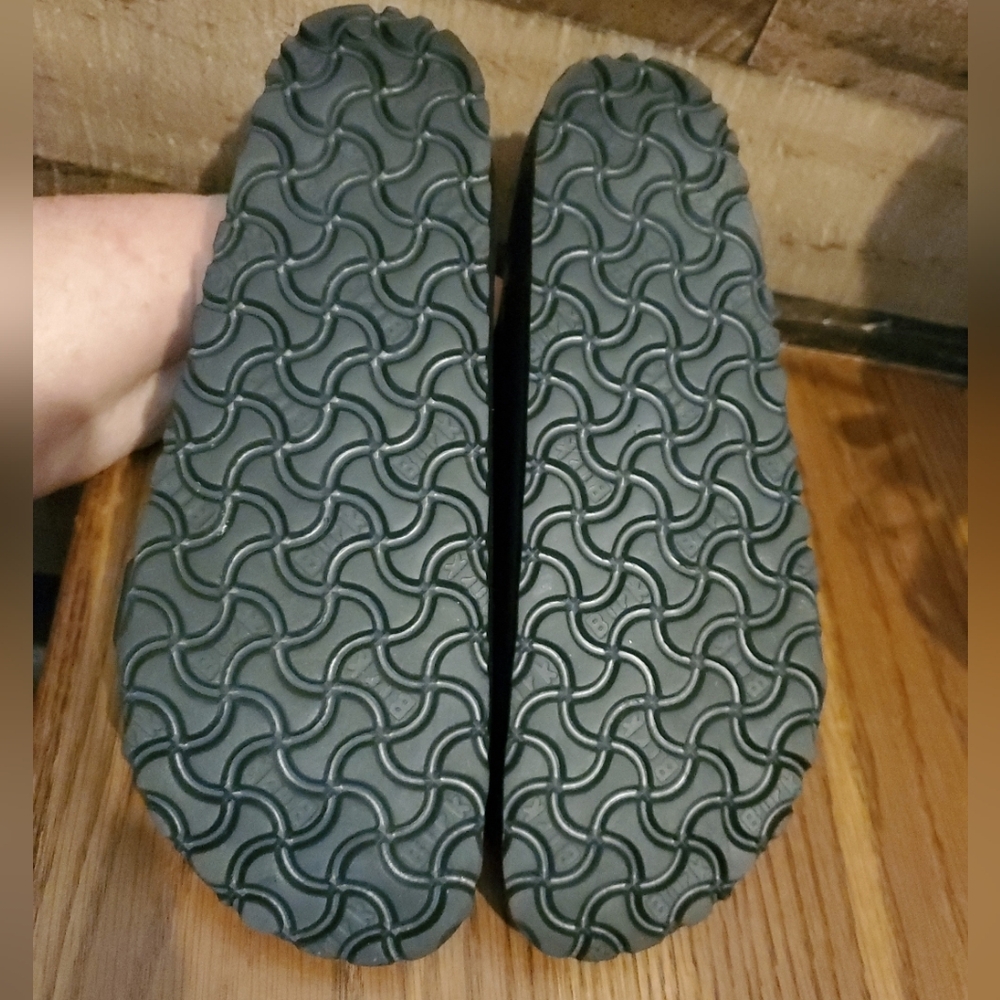Birkenstock Arizona Essentials EVA Unisex Sandals Black Sz 39 US M 6.5 W 8.5 EUC - Picture 8 of 14